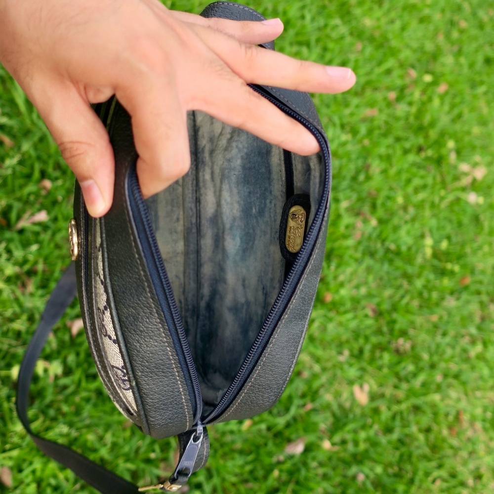 Vintage Gucci Ophidia GG Supreme Navy Blue Shoulder Bag/Crossbody - Picture 10 of 16